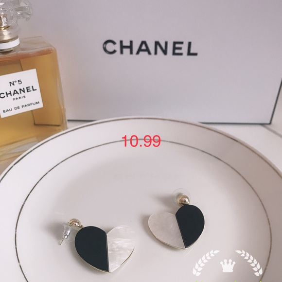 925 sliver earrings Korean style - Picture 2 of 7